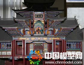 古代樓，3d建筑模型