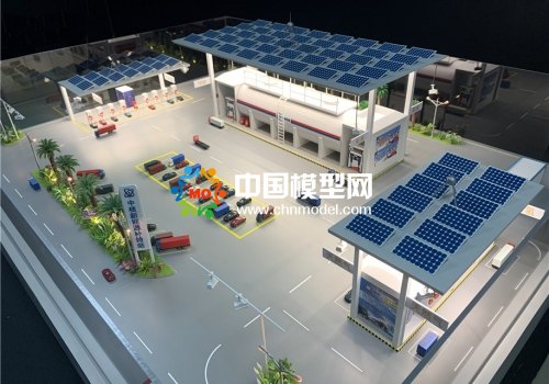 充氣站模型，充電站模型，能源站模型