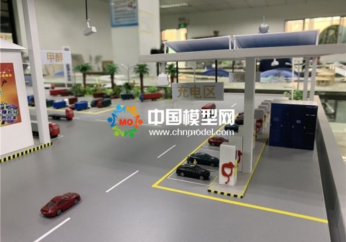充氣站模型，充電站模型，能源站模型