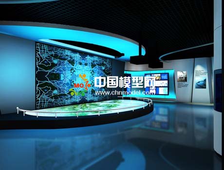 電子沙盤廣泛應(yīng)用與多類別的科技展示廳，效果突出