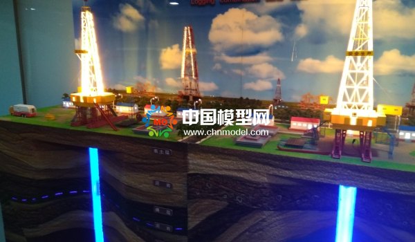 石油測(cè)井沙盤(pán)模型