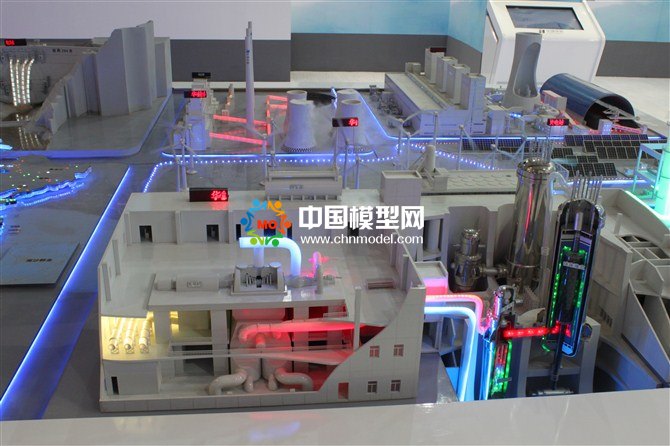 熱電站模型，核電站模型，火力發(fā)電站少盤