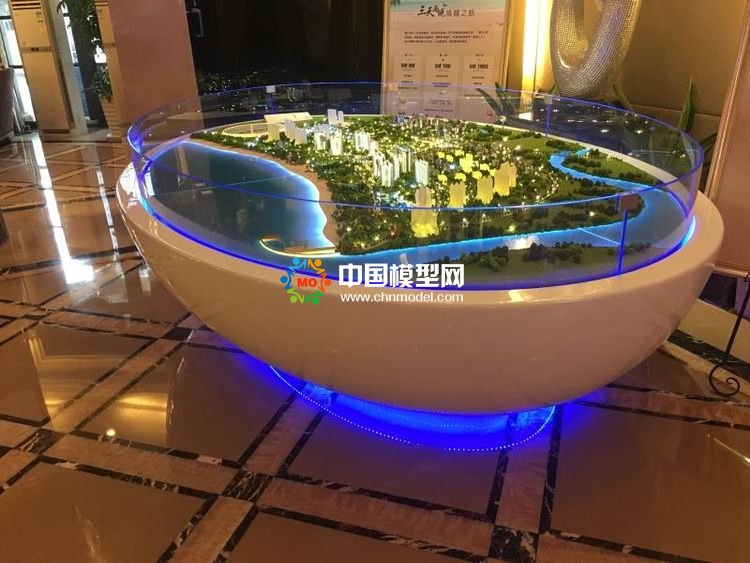 高檔樓盤模型底座，售樓部沙盤展臺（收藏）