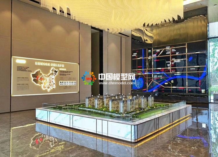 高檔樓盤模型底座，售樓部沙盤展臺（收藏）