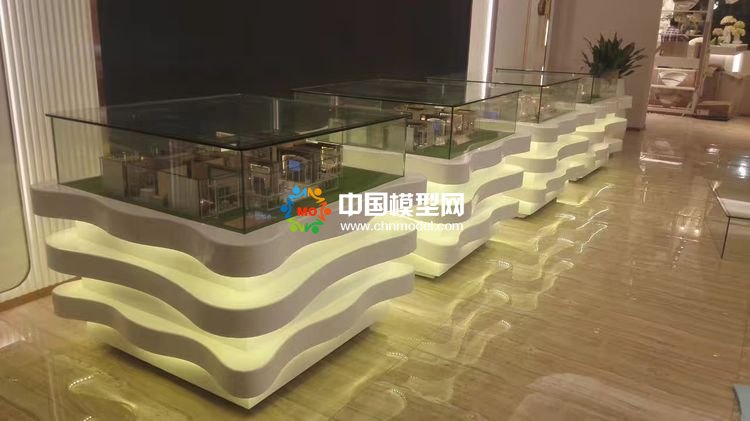 高檔樓盤模型底座，售樓部沙盤展臺（收藏）