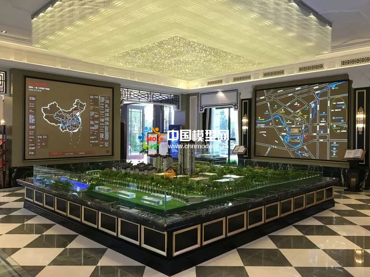 高檔樓盤模型底座，售樓部沙盤展臺（收藏）