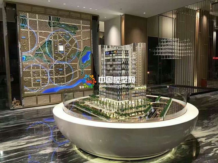 高檔樓盤模型底座，售樓部沙盤展臺（收藏）