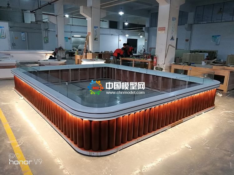 高檔樓盤模型底座，售樓部沙盤展臺（收藏）