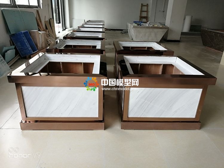 高檔樓盤模型底座，售樓部沙盤展臺（收藏）
