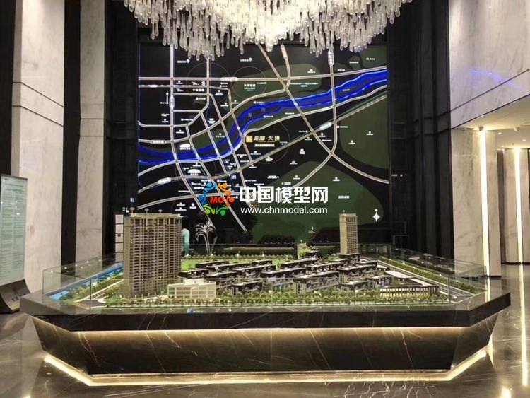 高檔樓盤模型底座，售樓部沙盤展臺（收藏）