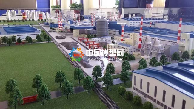 巨能特鋼廠區(qū)沙盤模型，新工藝新技術(shù)新材料新裝備實(shí)驗(yàn)基地