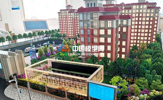 智慧社區(qū)沙盤模型，智能社區(qū)沙盤模型