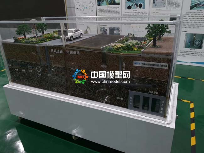 中冶海綿城市沙盤(pán)模型