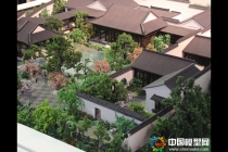 古建筑模型，蘇州園林模型，亭臺模型