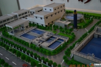 常熟污水處理廠沙盤模型?，寶群電子展示模型