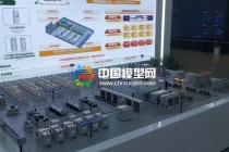 回轉窯危廢焚燒系統(tǒng)沙盤模型