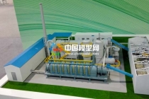 污染土壤修復(fù)沙盤模型，污泥處理模型