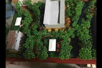 華為實(shí)驗(yàn)室沙盤模型，馬來(lái)西亞原生態(tài)燕屋沙盤模型