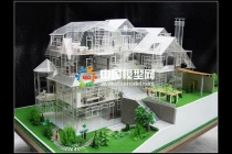 建筑模型工藝復雜，根據不同用途選定方案