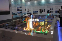 華能電廠沙盤模型，火電廠模型，發(fā)電廠沙盤