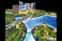 精品地產(chǎn)模型賞析：綠地長島模型，萬科城市廣場模型