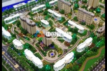 售樓部沙盤對仿真度要求較高，氛圍營造也很重要
