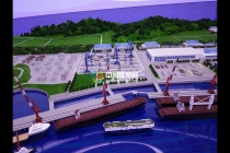 海運(yùn)重工沙盤模型，海工裝備修造模型