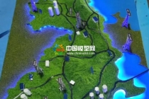 零碳電力能源分布沙盤(pán)模型
